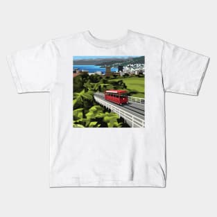 Wellington Tram Kids T-Shirt